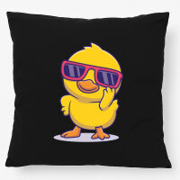 Kissen Cool Küken Comic 40x40cm