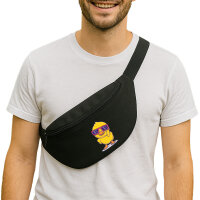 Bauchtasche Cool Küken Comic 2,5 Liter Black