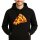 Unisex Hoodie Pizza Stück Comic