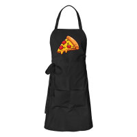 Sch&uuml;rze Pizza St&uuml;ck Comic mit Taschen