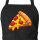 Schürze Pizza Stück Comic mit Taschen