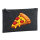 Kulturbeutel Pizza Stück Comic 1 Liter Charcoal