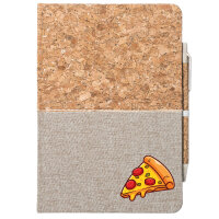 Notizbuch A5 Pizza Stück Comic 80 Blatt inkl....