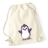 Turnbeutel Pinguin Comic 12 Liter