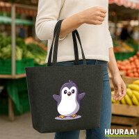 Filz Shopper Pinguin Comic 22 Liter