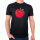 Herren T-Shirt Apfel Comic
