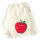 Turnbeutel Apfel Comic 12 Liter