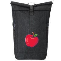 Kurierrucksack Apfel Comic 30-44 Liter Black Melange