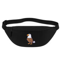 Bauchtasche Adler Comic 2,5 Liter Black