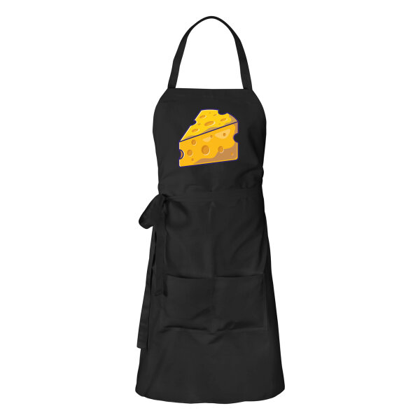 Schürze Käse Comic mit Taschen