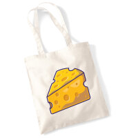 Jutebeutel Käse Comic 10 Liter