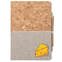 Notizbuch A5 Käse Comic 80 Blatt inkl. Kugelschreiber