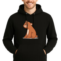 Unisex Hoodie Bär Comic