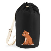 Seesack Bär Comic 20 Liter Black
