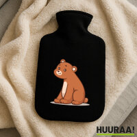 Wärmflasche Bär Comic