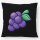 Kissen Traube Comic 40x40cm