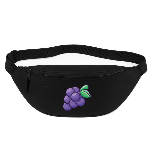 Bauchtasche Traube Comic 2,5 Liter Black