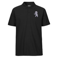 Herren Polo Shirt Mumie Comic