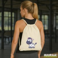 Turnbeutel Zebra Comic 12 Liter