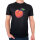 Herren T-Shirt Pfirsich Comic