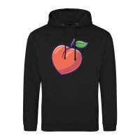 Unisex Hoodie Pfirsich Comic
