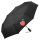 Regenschirm Pfirsich Comic 98cm Schwarz
