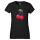Damen T-Shirt Kirsche Comic