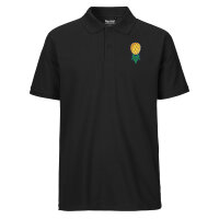 Herren Polo Shirt Ananas Comic