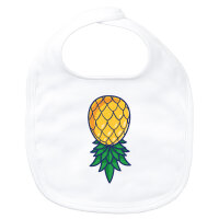 Baby Lätzchen Ananas Comic Klettverschluss