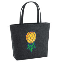 Filz Shopper Ananas Comic 22 Liter