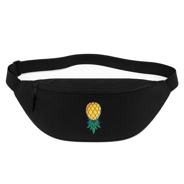 Bauchtasche Ananas Comic 2,5 Liter Black
