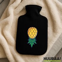 Wärmflasche Ananas Comic