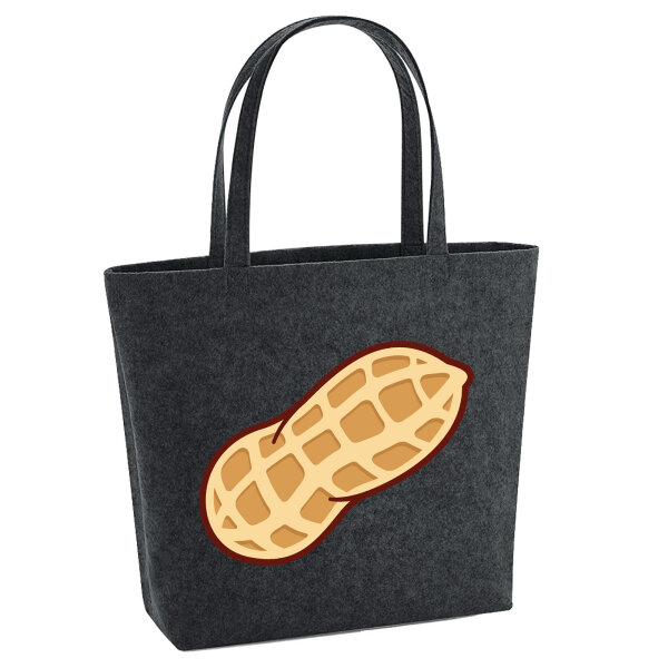 Filz Shopper Erdnuss Comic 22 Liter