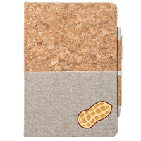 Notizbuch A5 Erdnuss Comic 80 Blatt inkl. Kugelschreiber