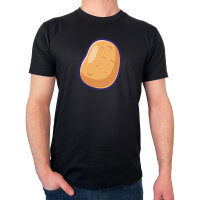 Herren T-Shirt Kartoffel Comic