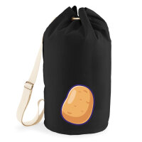Seesack Kartoffel Comic 20 Liter Black