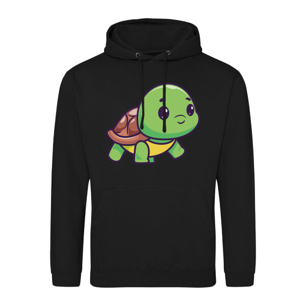 Unisex Hoodie Baby Schildkröte Comic