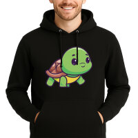 Unisex Hoodie Baby Schildkröte Comic