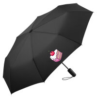 Regenschirm Kuchen Torte 98cm Schwarz