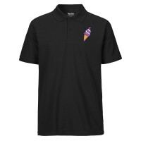 Herren Polo Shirt Eiscreme Comic