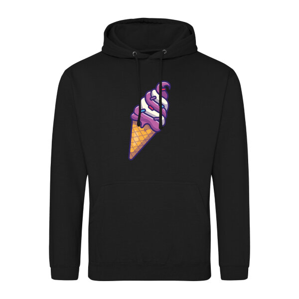 Unisex Hoodie Eiscreme Comic