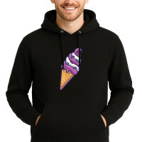 Unisex Hoodie Eiscreme Comic
