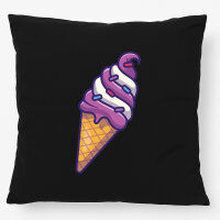 Kissen Eiscreme Comic 40x40cm