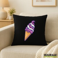 Kissen Eiscreme Comic 40x40cm