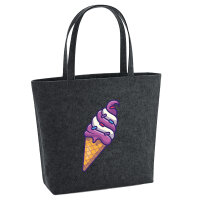 Filz Shopper Eiscreme Comic 22 Liter