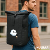Kurierrucksack Geist Comic 30-44 Liter Black Melange