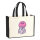 Jutetasche Qualle Comic 21 Liter Black