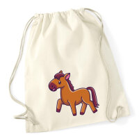 Turnbeutel Pferd Comic 12 Liter