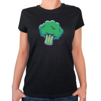 Damen T-Shirt Brokkoli Comic