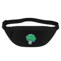 Bauchtasche Brokkoli Comic 2,5 Liter Black
